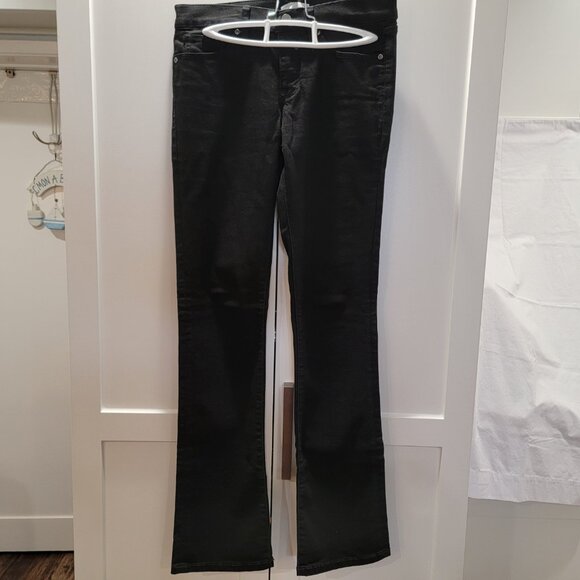 NY&C Black Stretch Jeans Straight Leg Denim Classic Women Size 4 NEW NWOT - Picture 12 of 16